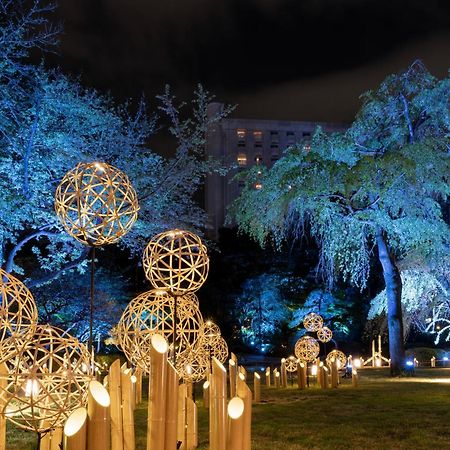 Grand Prince Hotel Shin Takanawa Токио Екстериор снимка Illumination of the park