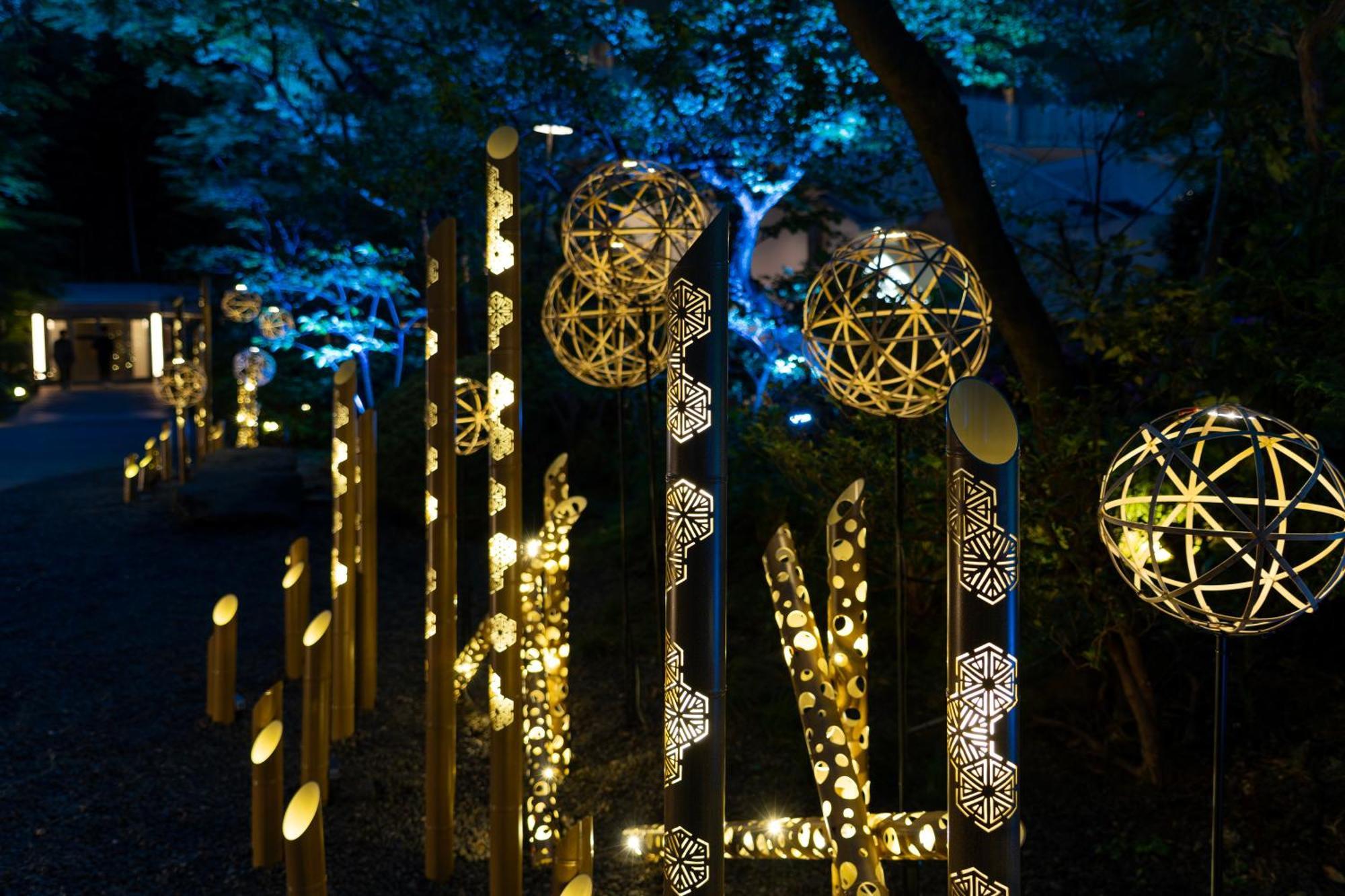Grand Prince Hotel Shin Takanawa Токио Екстериор снимка Light installation at the 2019 edition of the festival