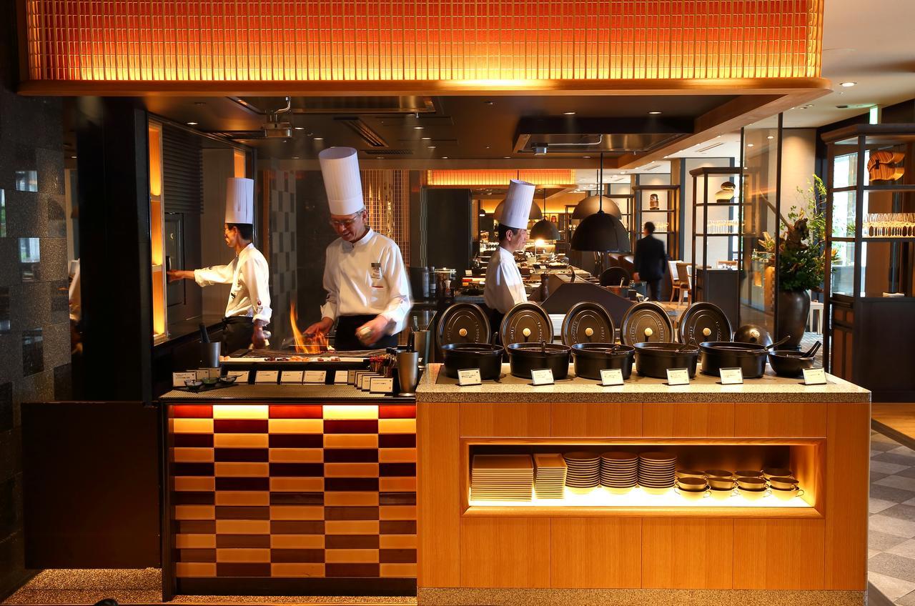 Grand Prince Hotel Shin Takanawa Токио Екстериор снимка A live kitchen at a hotel